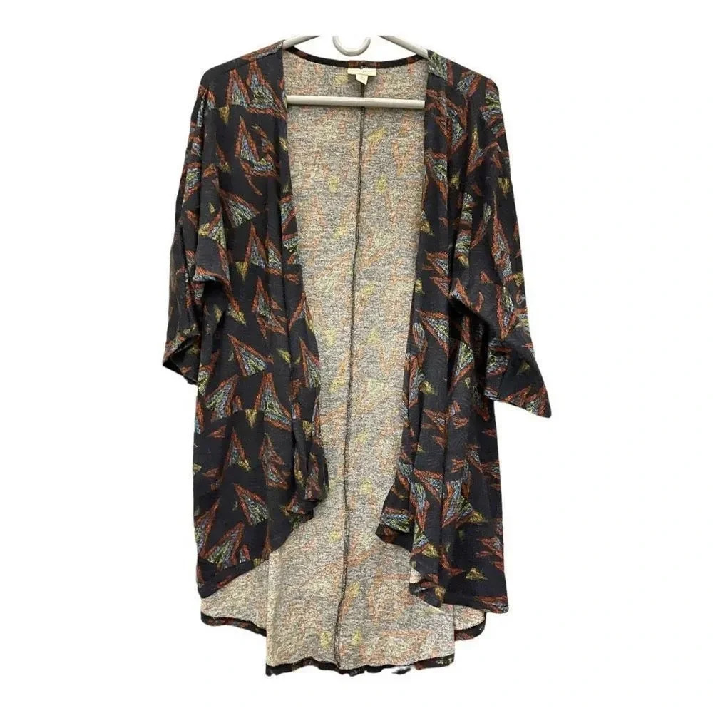Lularoe‎ Women’s Small Blue Oversized Flyaway Cardigan Sweater